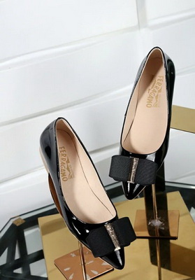 Ferragamo Shallow mouth flat shoes Women--026